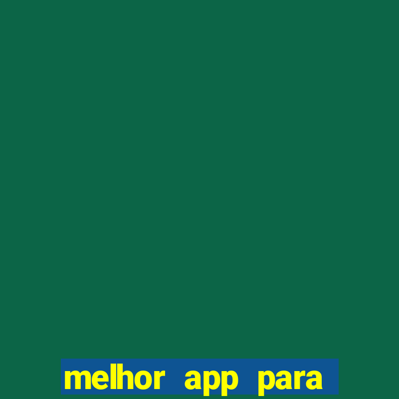 melhor app para analise de jogos de futebol